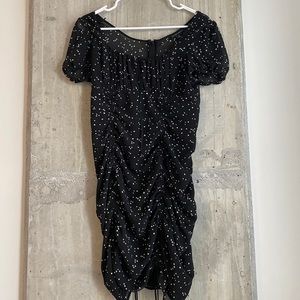 Black & White Polka Dot Cotton Candy LA Dress